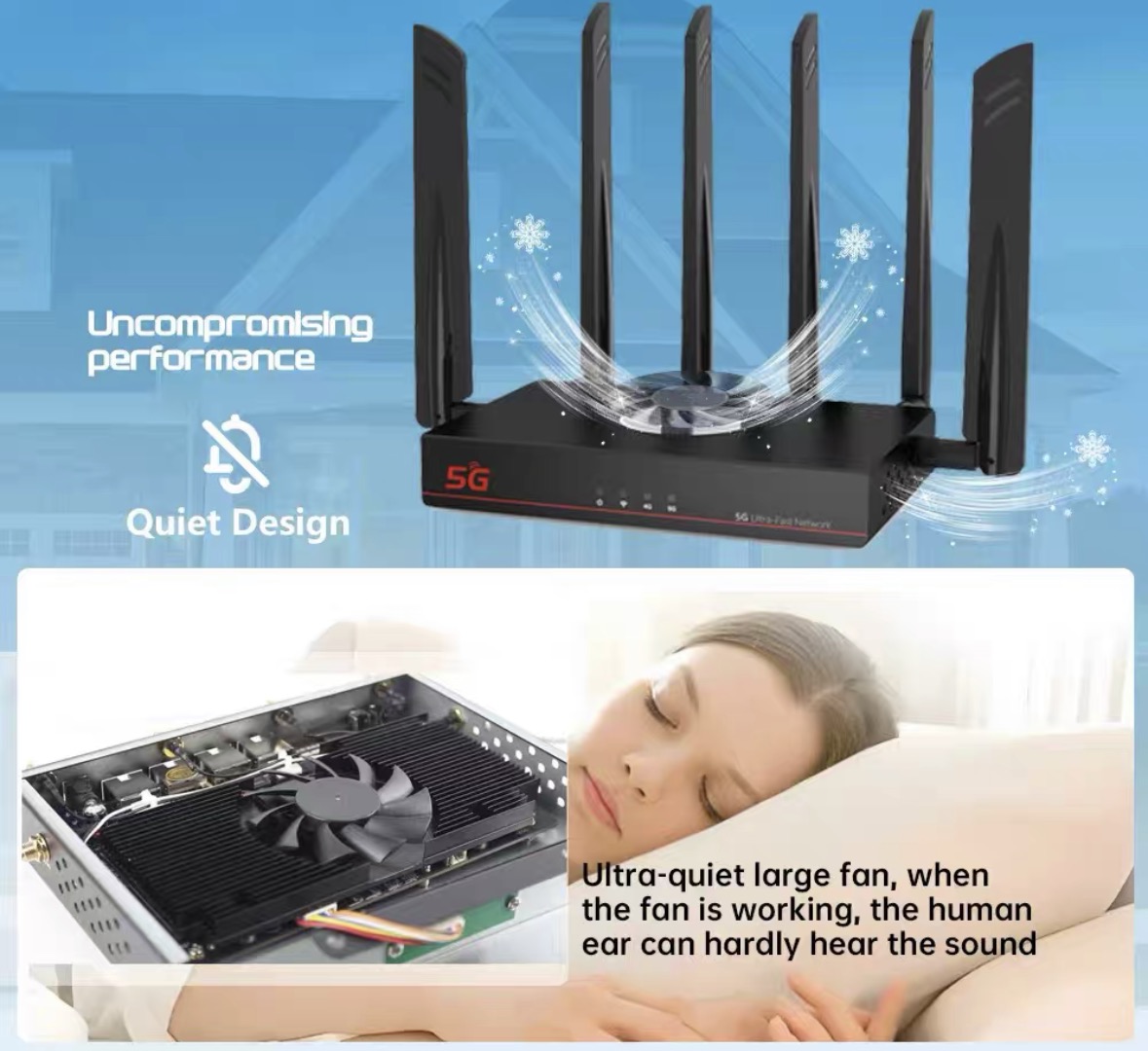 เราเตอร์ 5G พร้อมซิมโมเด็ม MT7 - Wifi 6 Router Ax3000 บทวิจารณ์และราคา