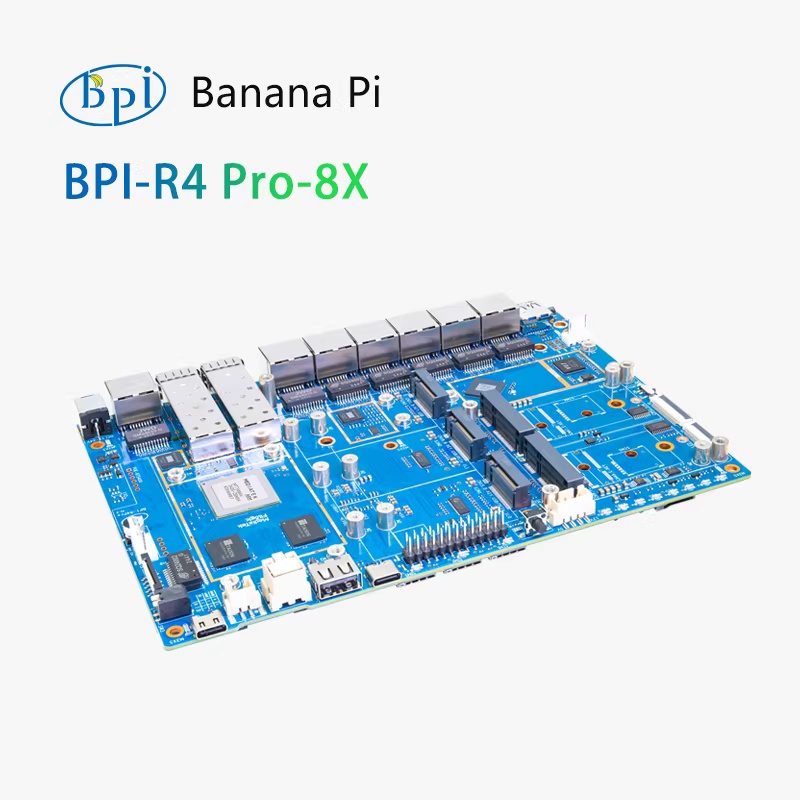 บานาน่าพาย BPI-R4 Pro-8X Media - Router With Sfp+ 10G Port บทวิจารณ์และราคา